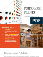 PSIKOLOGI KLINIS: ASESMEN DAN DIAGNOSIS