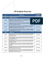 HPE Proliant Price List: PN Description IDR Price (Including Tax)