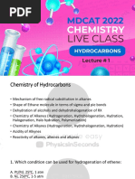 MDCAT 2022 Hydrocarbons