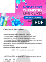 MDCAT 2022 Hydrocarbons