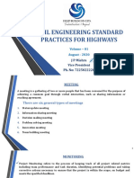 Civil Engineering Practices Volume-01 - BY SH - JP Mishra 10.08.2020 HWY