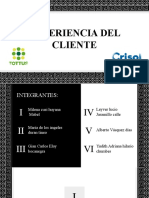 Evidencia 1 (Experiencia Del Cliente)