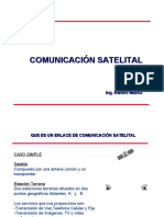 Comunicación satelital: Qué es un enlace y sus características