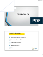 Generator DC