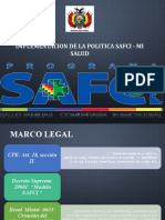 Presentacion para Programa Safci Proyectos Mi Salud 2