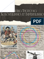1-Ikalawang Yugto NG Kolonyalismo at Imperyalismo