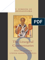 St Symeon of Thessalonica Commentary on the Divine Liturgy