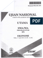 Soal UN SMA IPS 2014-2015 Ekonomi (WWW - Sudutbaca.com)