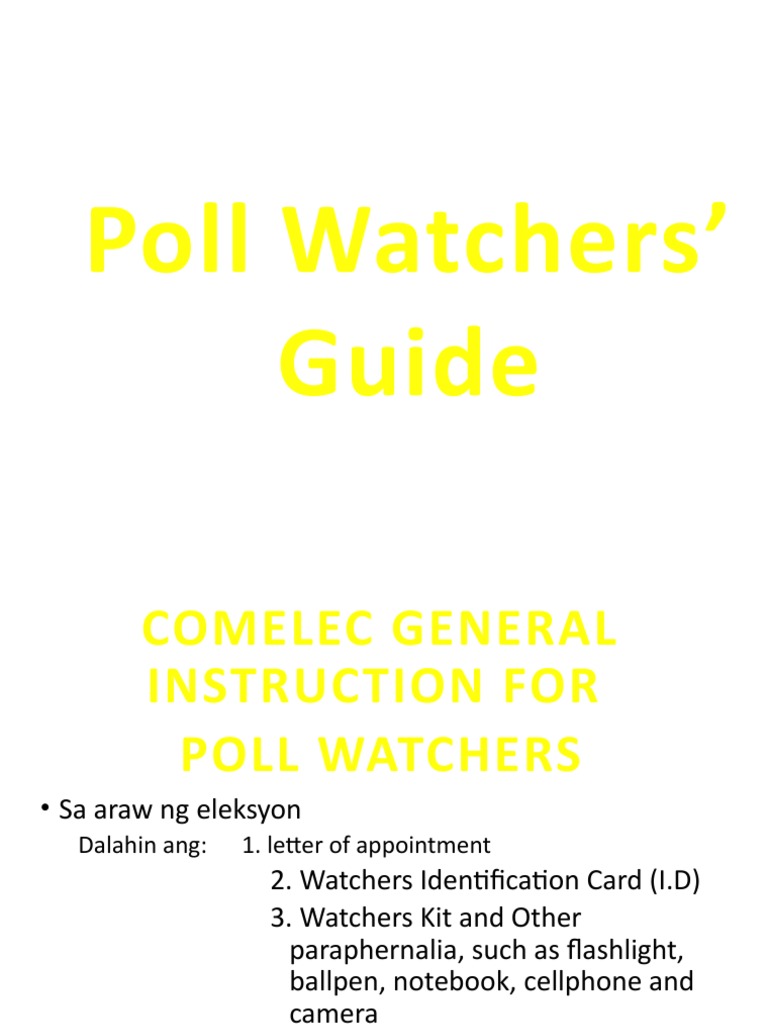 2022 Watchers Guide | PDF
