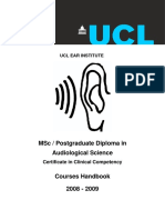 UCL Diploma (Aud) Handbook