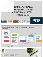 Sertifikasi Halal 2022