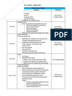 Jadual Transisi Minggu 2 Sksu