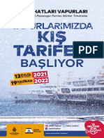 KIŞ Tarifesi: Başliyor