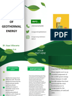 Importance OF Geothermal Energy: INFO