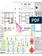 Plano de Cimentacion Casa Habitación