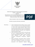 PMK 18 - PMK.09 - 2022 - Pengawasan Itjen