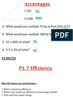 P1.7 Efficiency