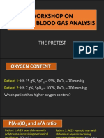 Workshop On Arterial Blood Gas Analysis: The Pretest