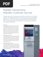 Migrate Transactions, Maintain Customer Service: Diebold Nixdorf CS 2070 Multifunction Lobby Intelligent Deposit System