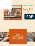 Baking Tools and Equipment: Porfolio of Different