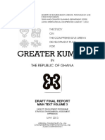 COMPREHENSIVE URBAN DEVELOPMENT PLAN FOR GREATER KUMASI Draft Final Report Vol.3