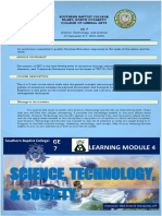 Science, Technology, & Society: Learning Module