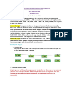 Secuencia Didáctica. 3°. Matemática