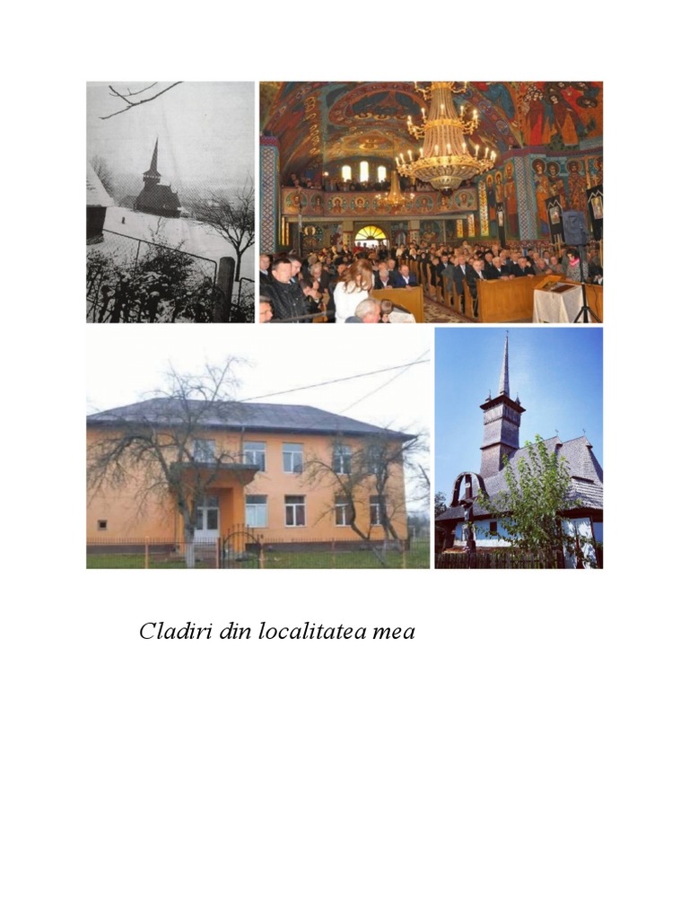 Cladiri - Din - Localitatea - Mea - by - Alesia | PDF