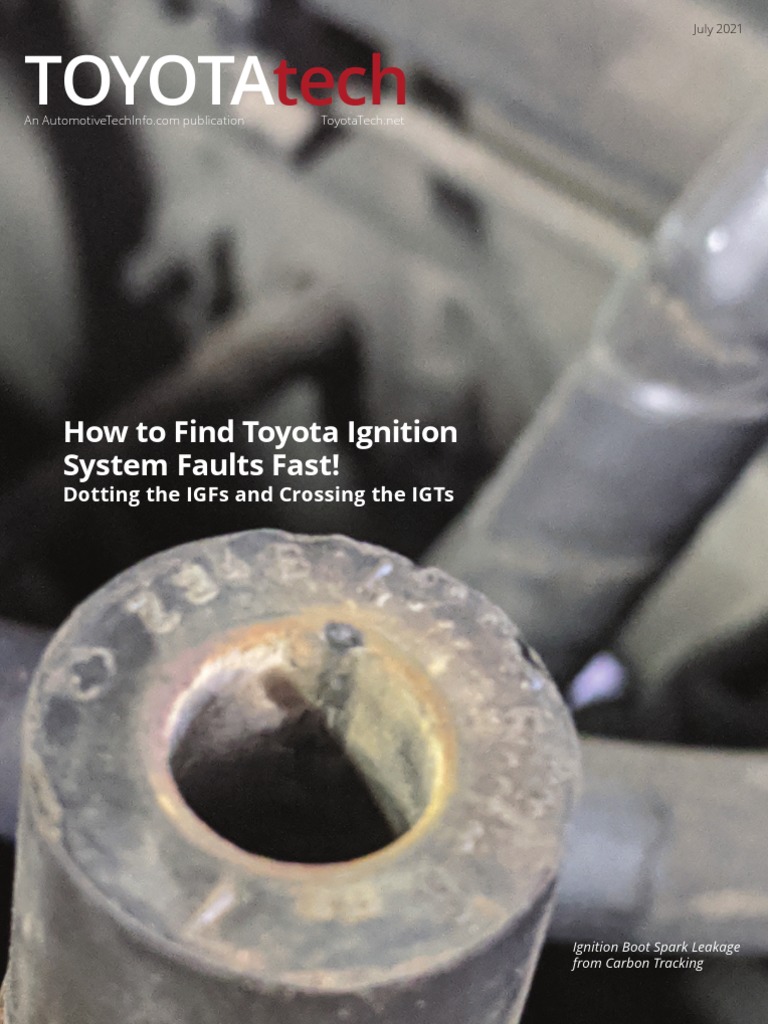 Toyota How To Find Toyota Ignition System Faults Fast! PDF