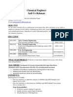 Saif Ur Rehman CV (M.SC - Chemical Engg PDF