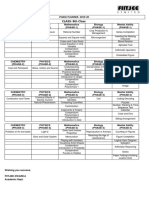8th Class Phase Planner 2019-20