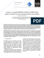 Preene and Fisher 2015 - Impacts From Groundwater Control in Urban Areas