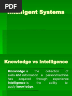 Topic 1 Overview of Intelligent Systems