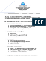 Prueba 7 A-B Lect. Compl - EL CASTILLO NEGRO EN EL DESIERTO. MARZO.