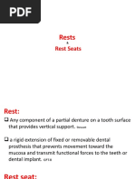 Rests: Rest Seats