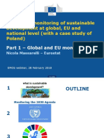 Statistical Monitoring of Sustainable Development at Global, EU and National Level (With A Case Study of Poland)