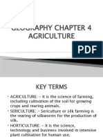 Geography Chapter 4 Agriculture