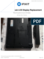 Guide - 66333 - en - Desmontar Pantalla LCD de Laptop HP550