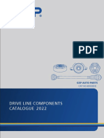 GSP Driveline Components Catalogue 2022