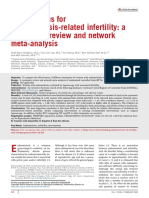 Interventions For Endometriosis-Related Infertility: A Systematic Review and Network Meta-Analysis