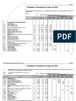 Calendario Valorizado de Obra Mazuelo