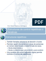 Sesión 3 - Estructuras Repetitivas