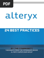 Alteryx - 24 Best Practices