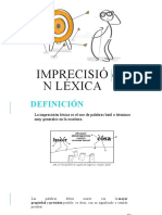 Imprecisión Léxica