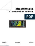 Garmin GTN 625 Installation Manual