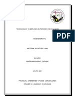 Disposiciones Finales de Aguas Residuales