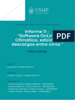 Informe S11 - Software Online