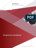 Programme Handbook - 2021