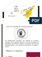 Informe de Coyuntura Departamental Presentación