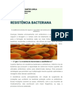 Resistência bacteriana a antibióticos
